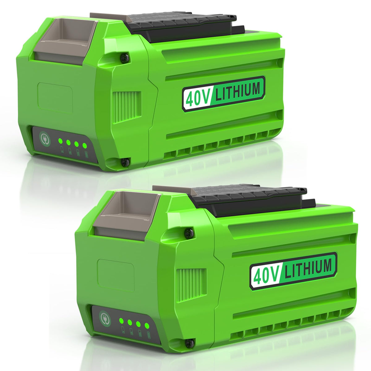2 Packs 40 Volt 7500mAh High-Capacity Battery Y2038