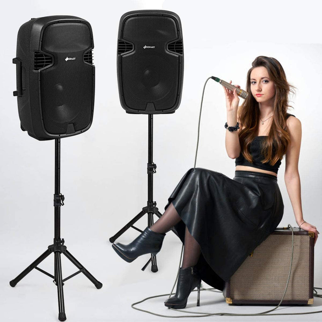 Portable 15" PA Speaker System Set J476