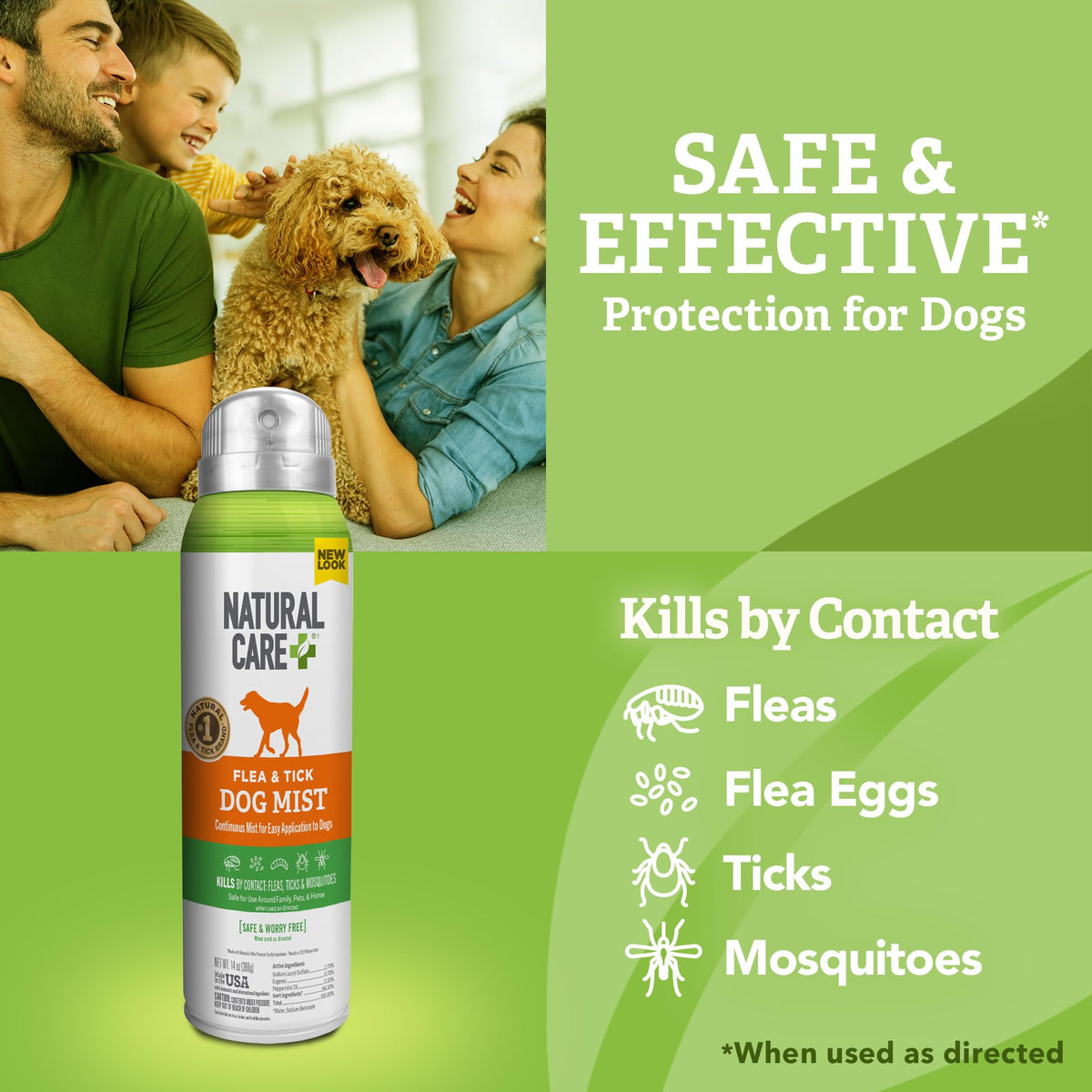 Flea & Tick Spray for Dogs 14oz S3156