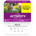 Flea Treatment for Small & Medium Cats 5-9 lbs, 6 Doses K4379