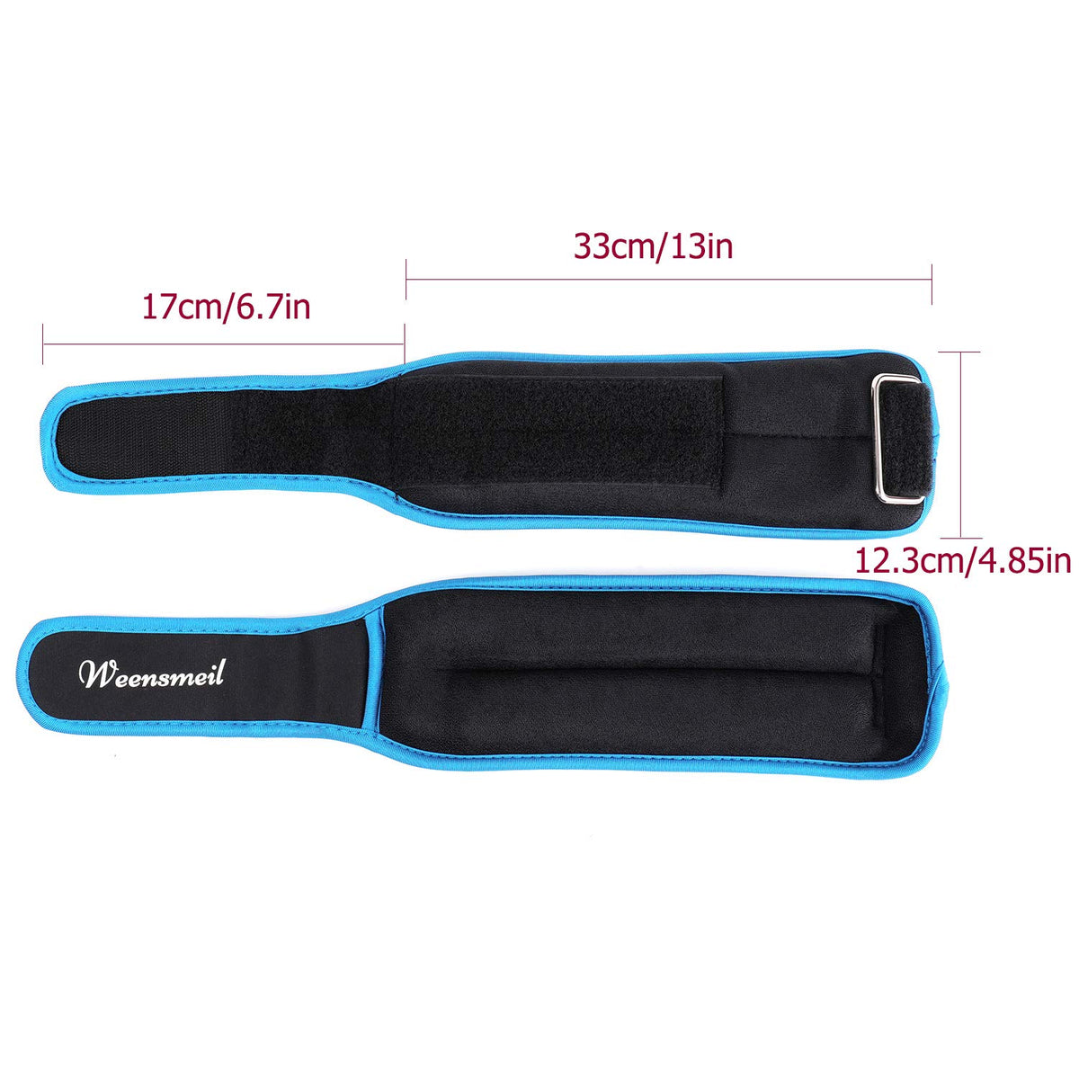 Ankle Weights 1 Pair Adjustable Strap C83291