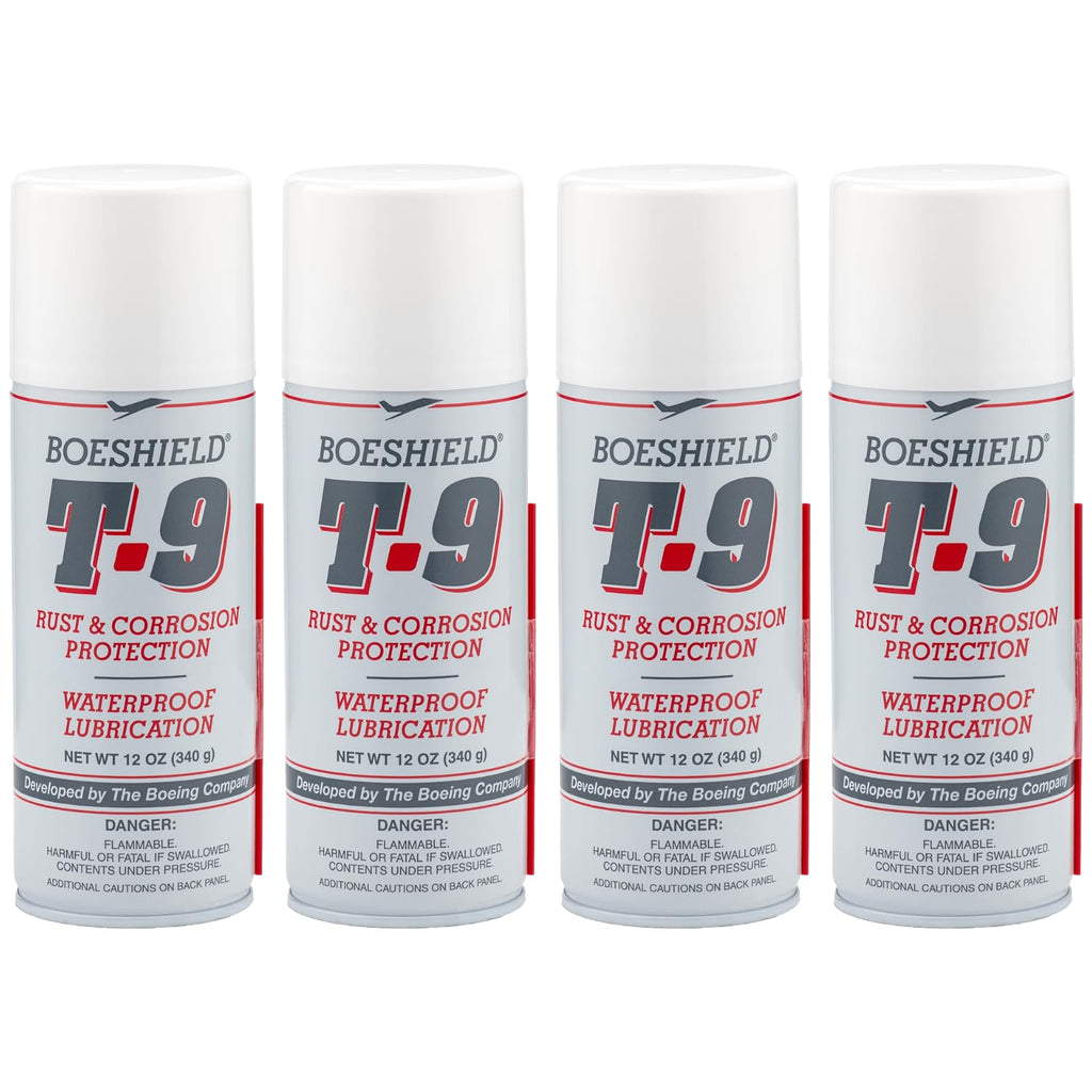 Waterproof Wax-Based Lubricant & Corrosion Inhibitor, 12 oz Aerosol, Pack of 4 P2488