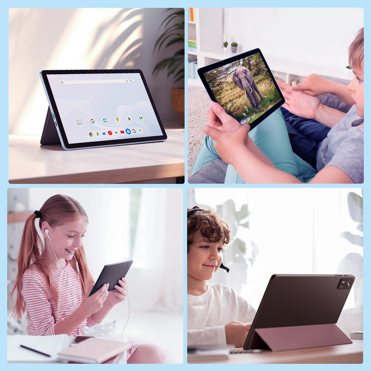 10.1" Android Tablet with Octa-core Processor 10GB RAM 64 GB ROM D527