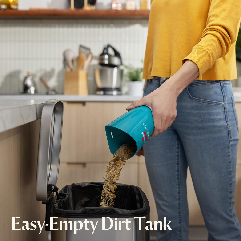 Bagless Stick Vacuum and Electric Broom with Crevice Tool V717