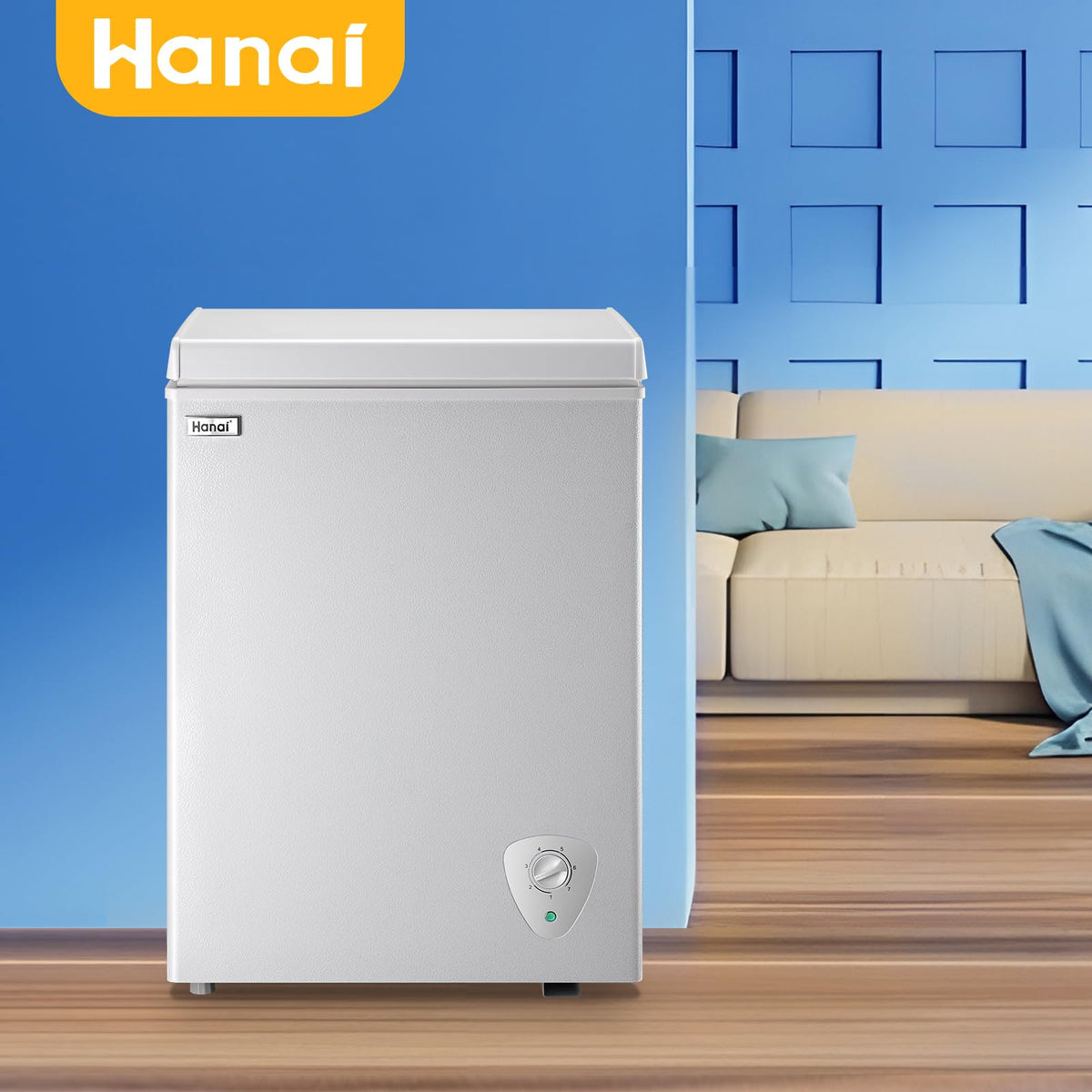 White 3.5 Cu.Ft Chest Freezer J32423