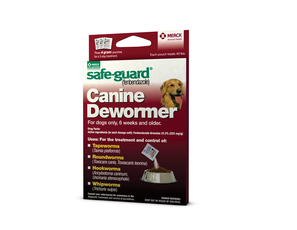 Canine Dewormer 4gm pouch Q956541