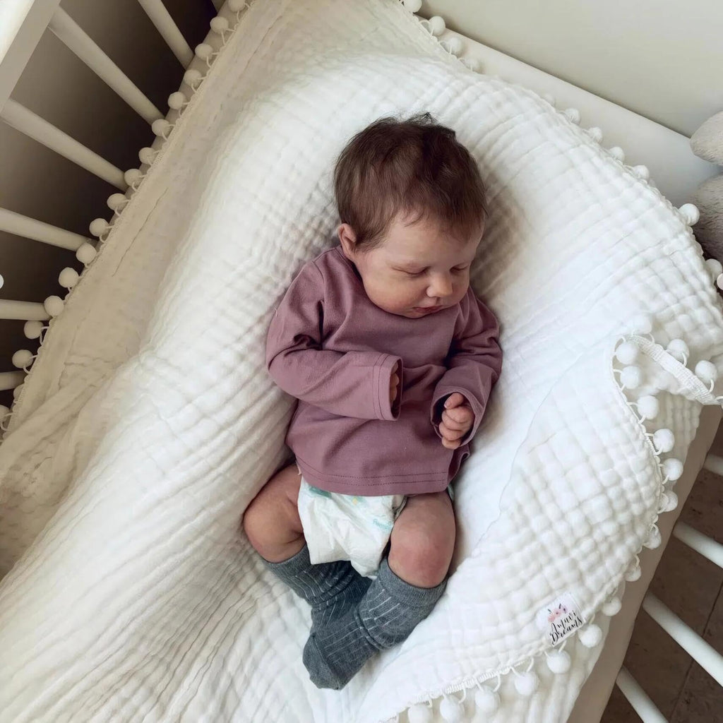 20 Inch Realistic Silicone Reborn Baby Doll Boy with Rooted Hair L411955