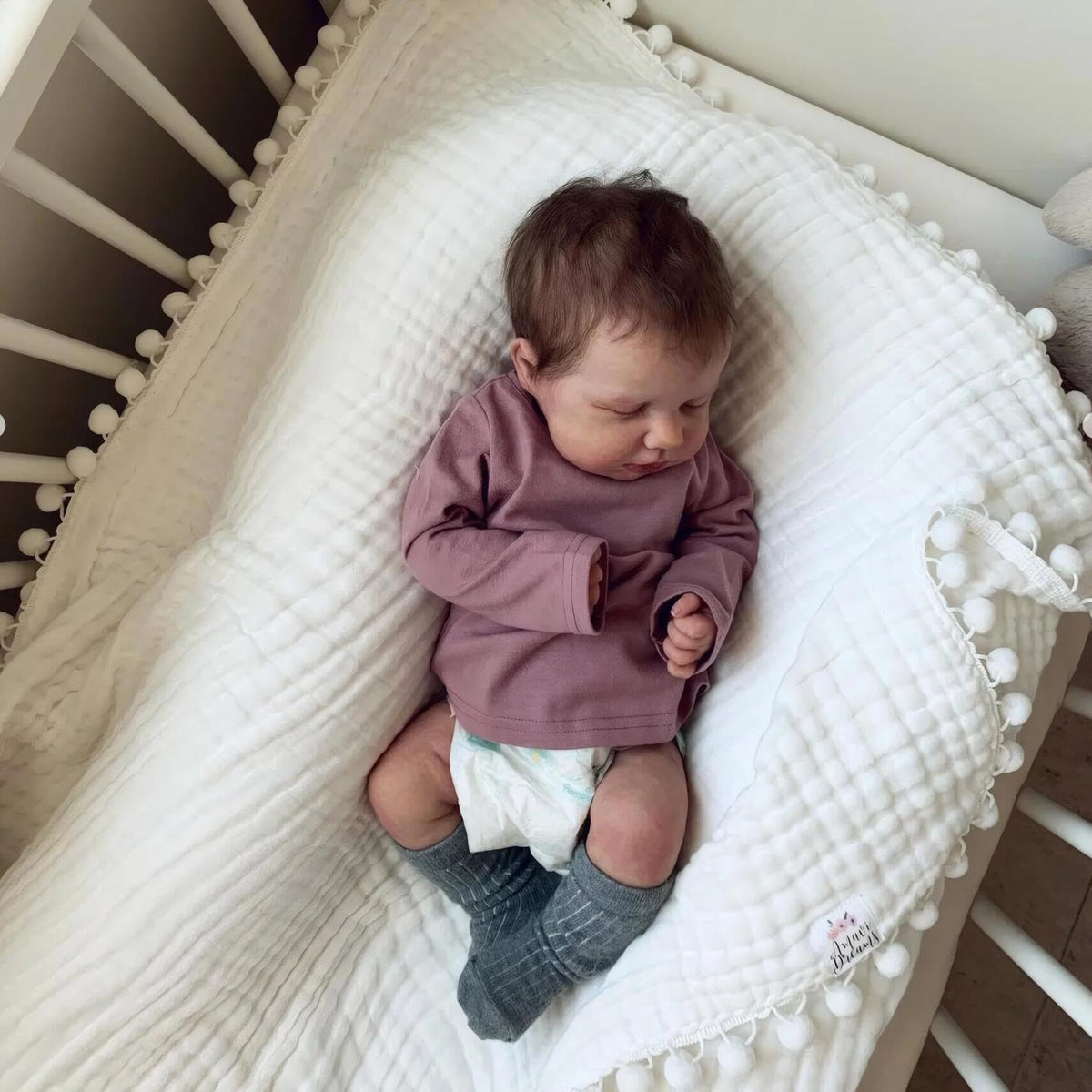 20 Inch Realistic Silicone Reborn Baby Doll Boy with Rooted Hair L411955