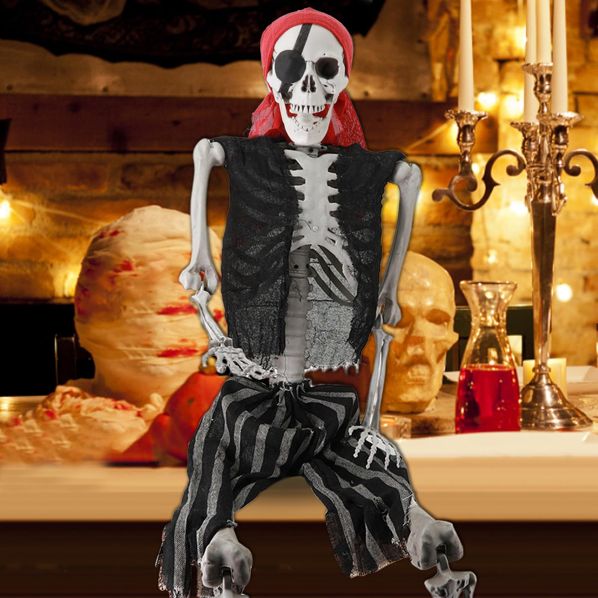 Life Size Skeleton with Joints C934688