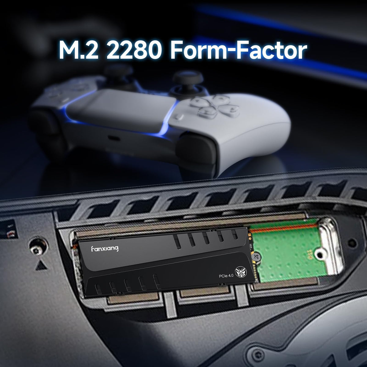 1TB NVMe M.2 SSD with Heatsink and DRAM Q6437