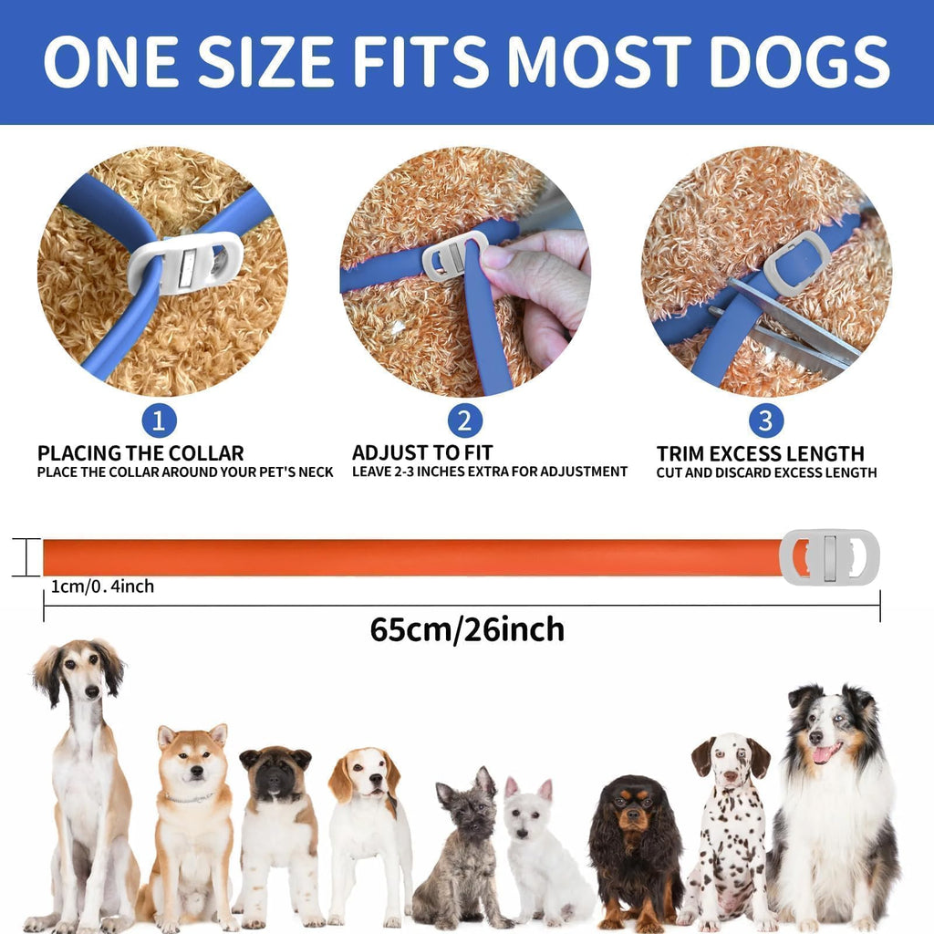Flea Collar for Dogs 4 Pack U711