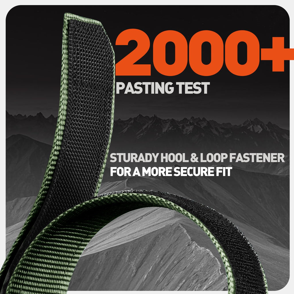24mm Nylon Sports Watch Band U911