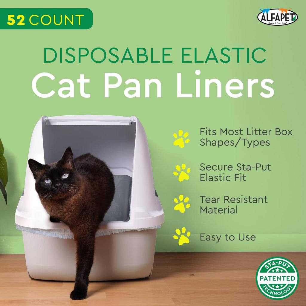 Heavy Duty 52 Pack Litter Box Liners H300