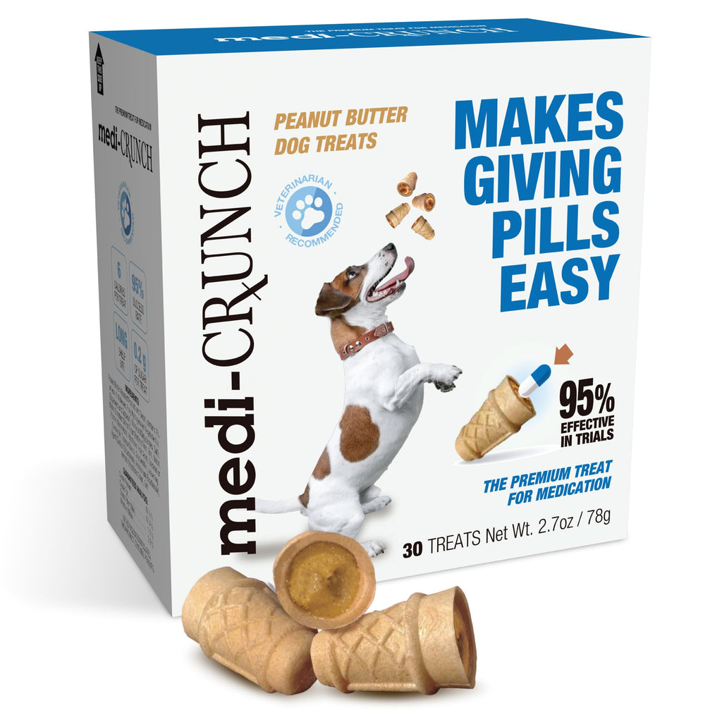 Peanut Butter Dog Pill Treats 30 Count Y1660