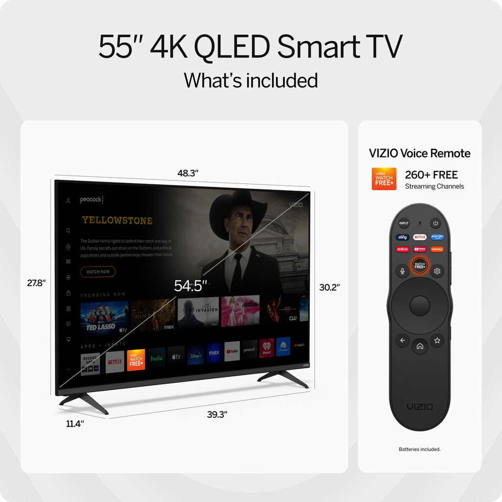 55 in. 4K QLED HDR Smart TV G89698