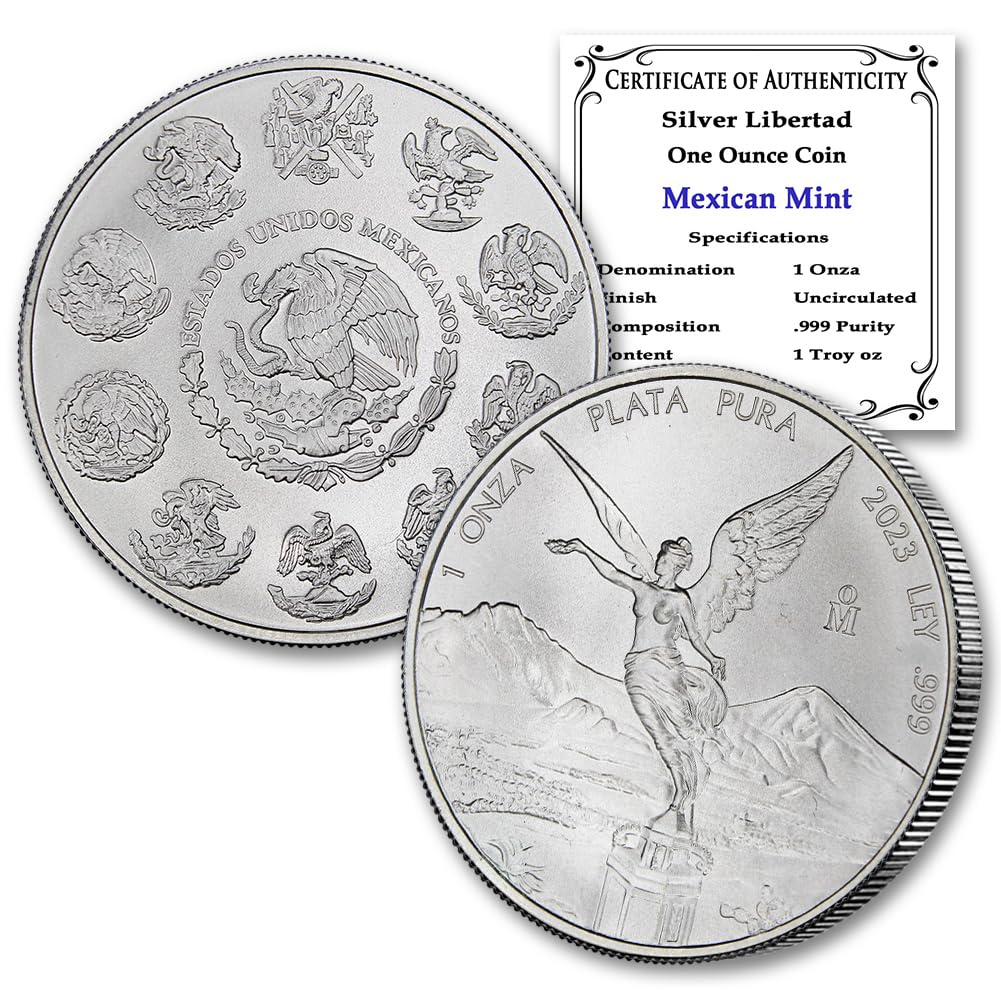 1 oz Mexican Silver Libertad BU B5242