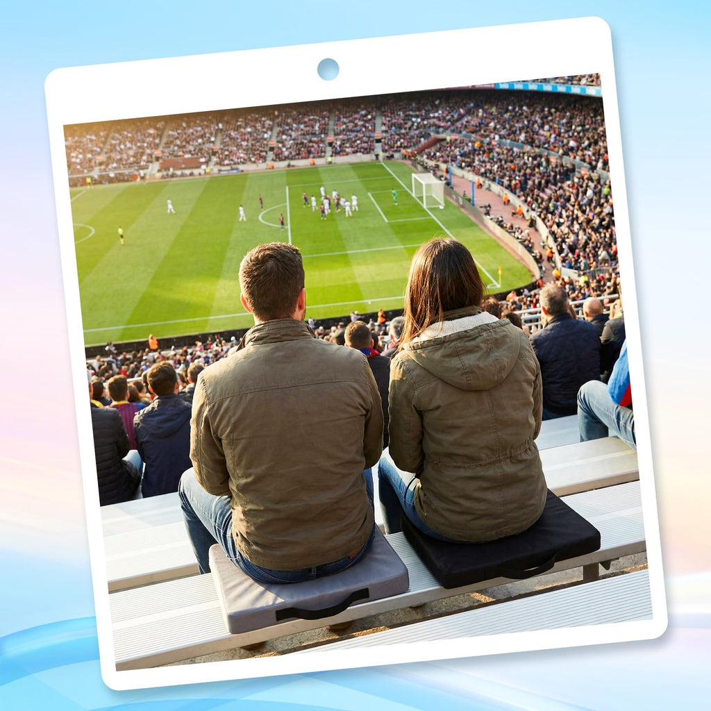 2 Pcs Stadium Seat Cushions with Handle I3483