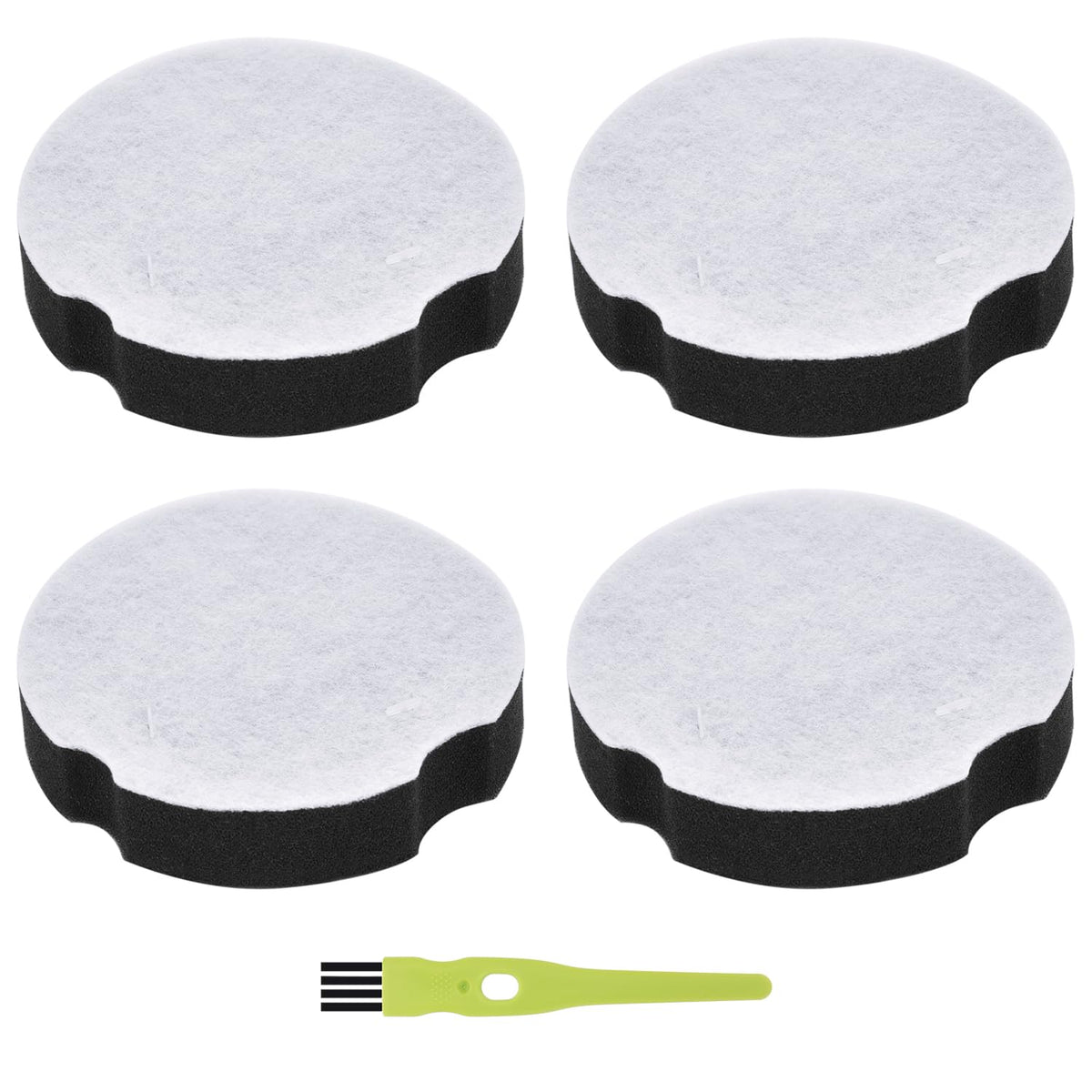 4 Pack Replacement Filters for Upright Vacuum Cleaner H46125