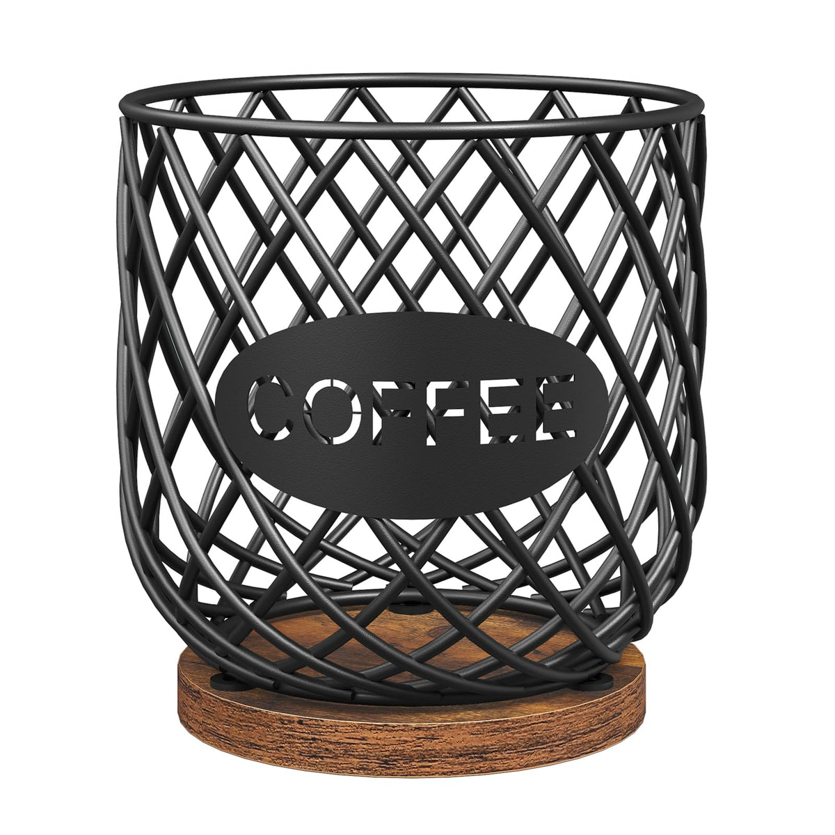 Compatible with K Cup & Nespresso Vertuo Pods Coffee Pod Holder Organizer L1823