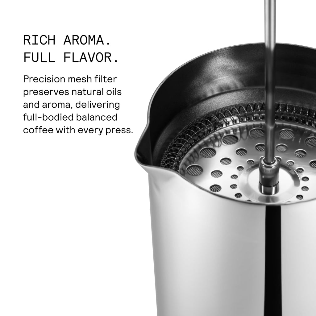 Stainless Steel Insulated Coffee Press M8100