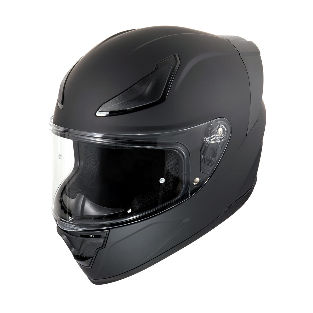 DOT Full Face Motorcycle Helmet Matte Black C3231