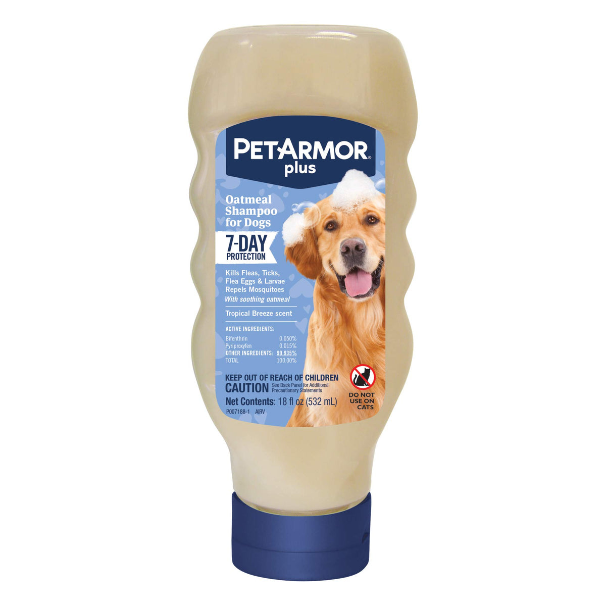 Oatmeal Flea & Tick Shampoo Dogs 18oz M1874
