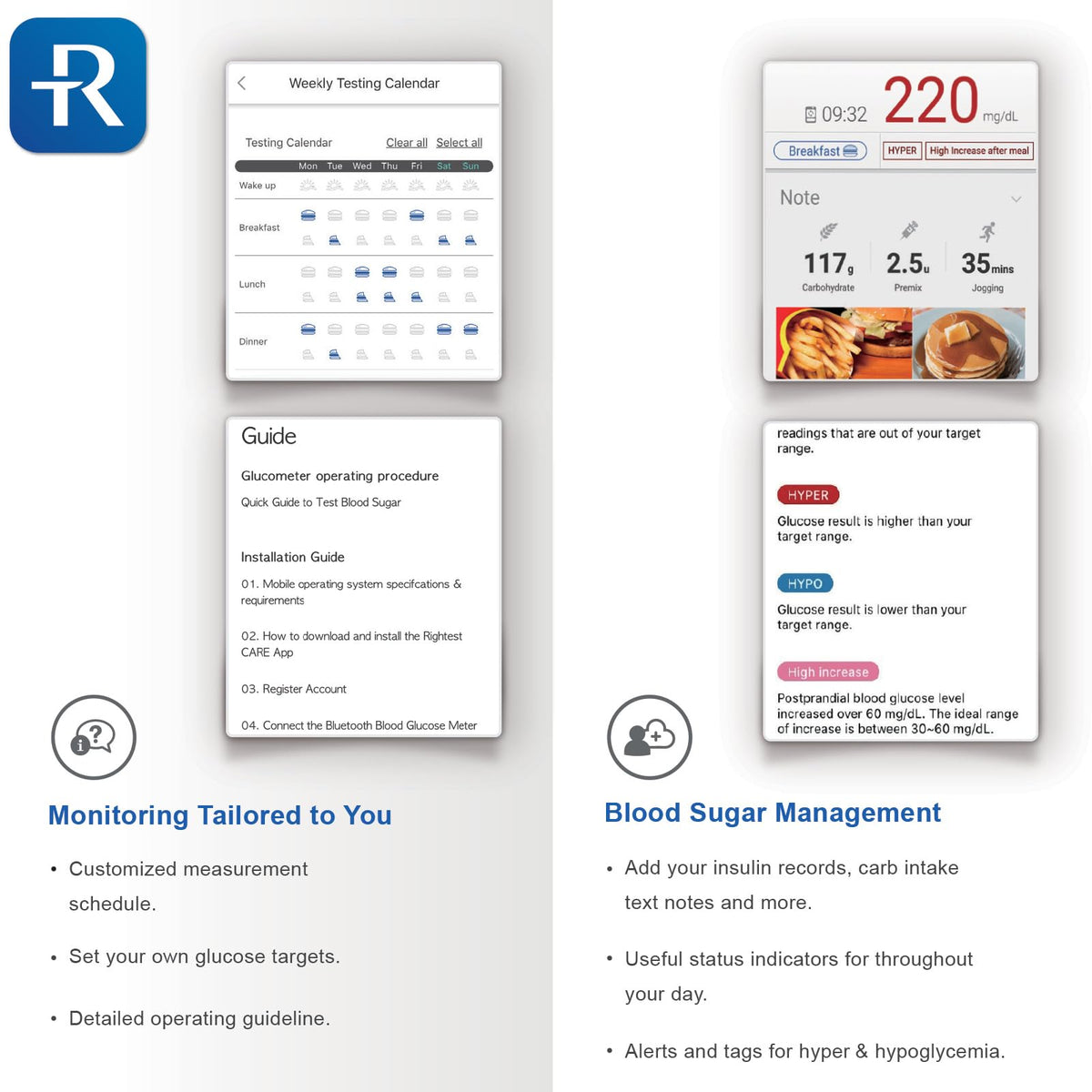Blood Glucose Test Strips, 50 Count R574699