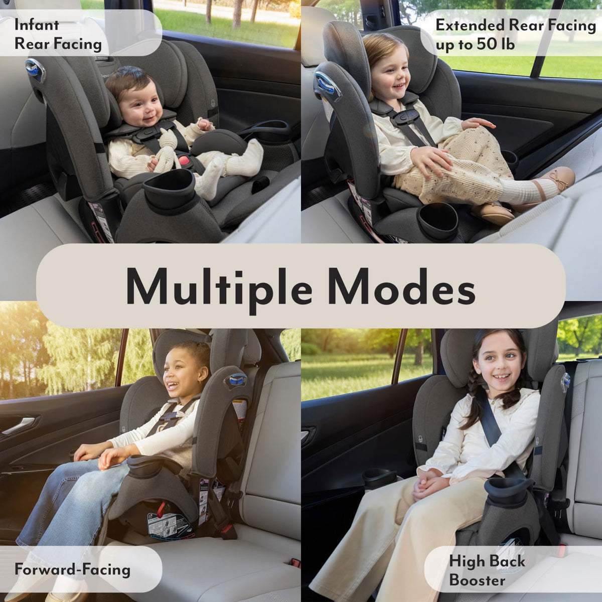 3-in-1 Convertible Car Seat P41641