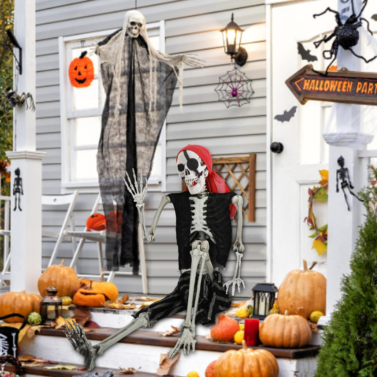 Life Size Skeleton with Joints C934688