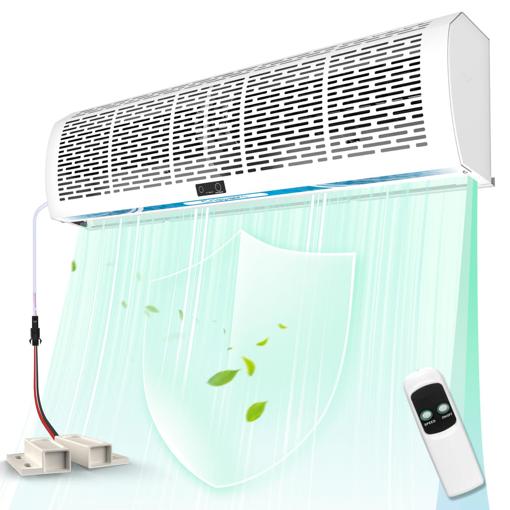 36 Inch Wall Mounted Air Curtain Fan O909