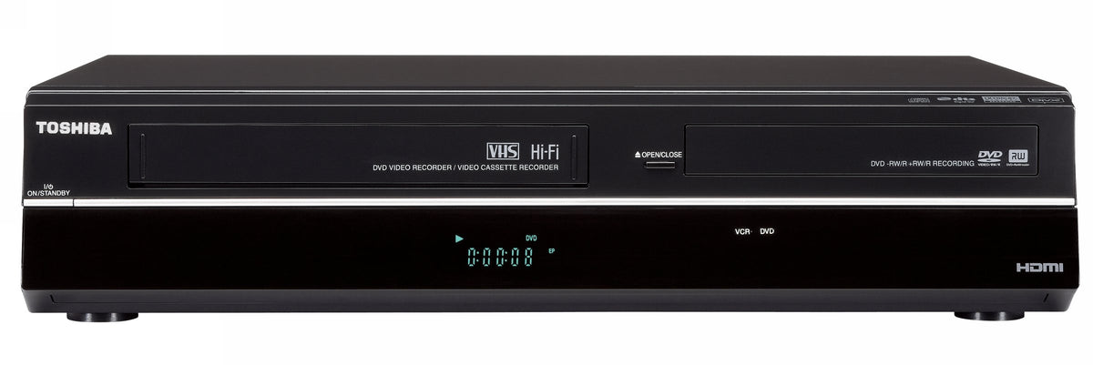 DVD/VHS Recorder with Built in Tuner, Black U1407