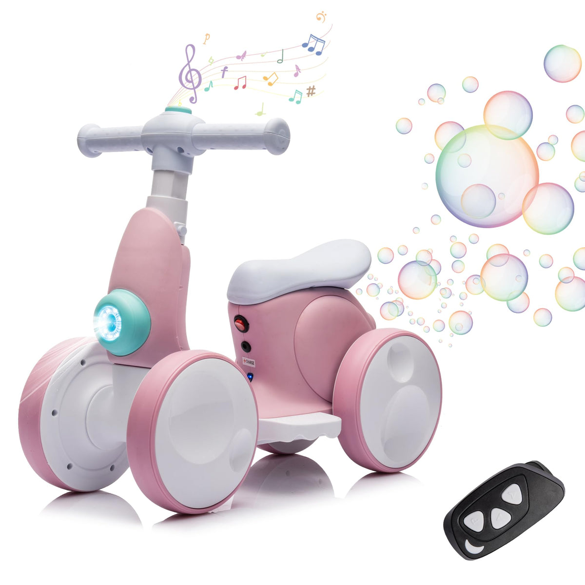 Pink Electric Balance Bike O26261