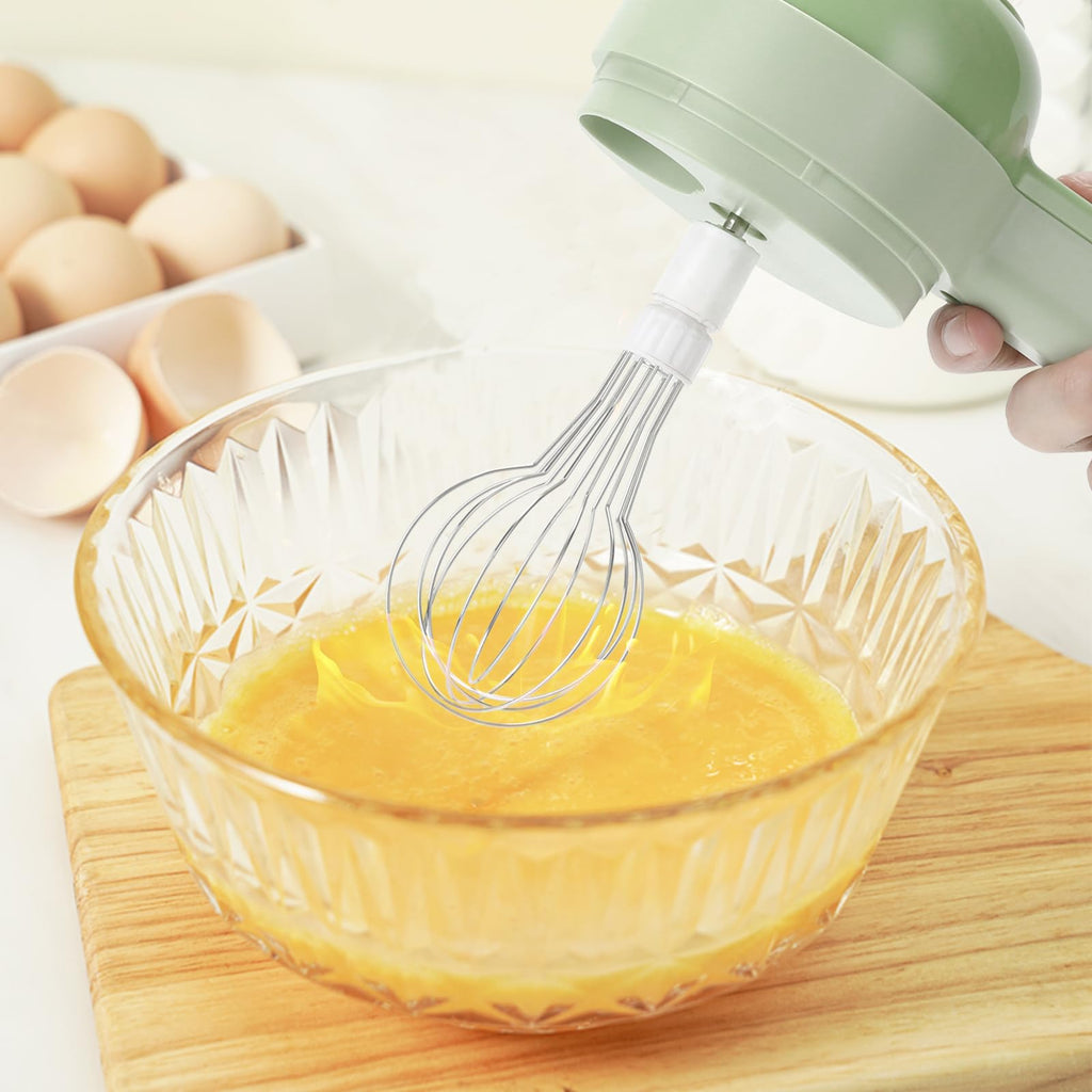 Portable Wireless Electric 4-in-1 Vegetable Cutter Set B8520
