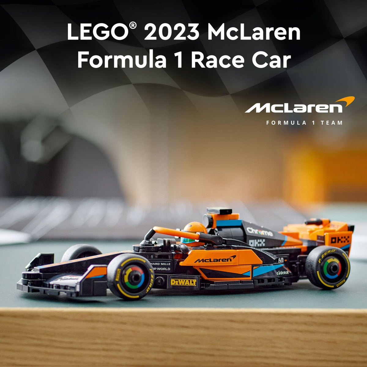 Buildable Formula 1 Race Car Toy Set B3777