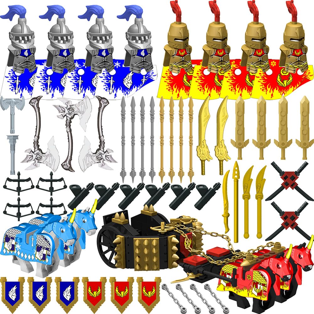 Minifigures Accessories Kit Knight Weapons Set B846