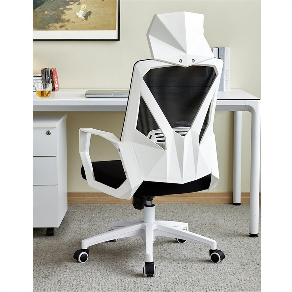 Ergonomic Mesh High Back Office Chair with Pillow T5932
