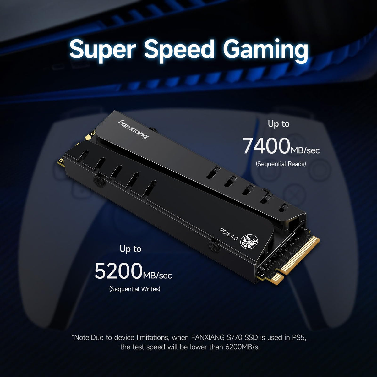 1TB NVMe M.2 SSD with Heatsink and DRAM Q6437