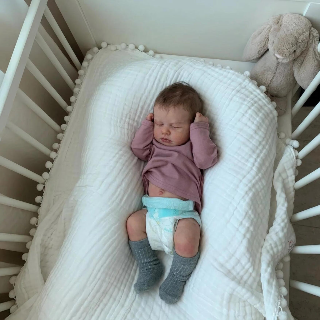 20 Inch Realistic Silicone Reborn Baby Doll Boy with Rooted Hair L411955