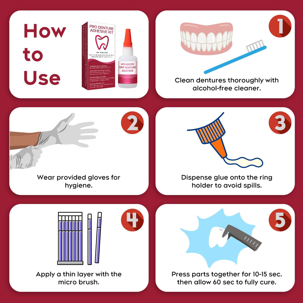 Instant Bonding Dental Glue 1oz E4404