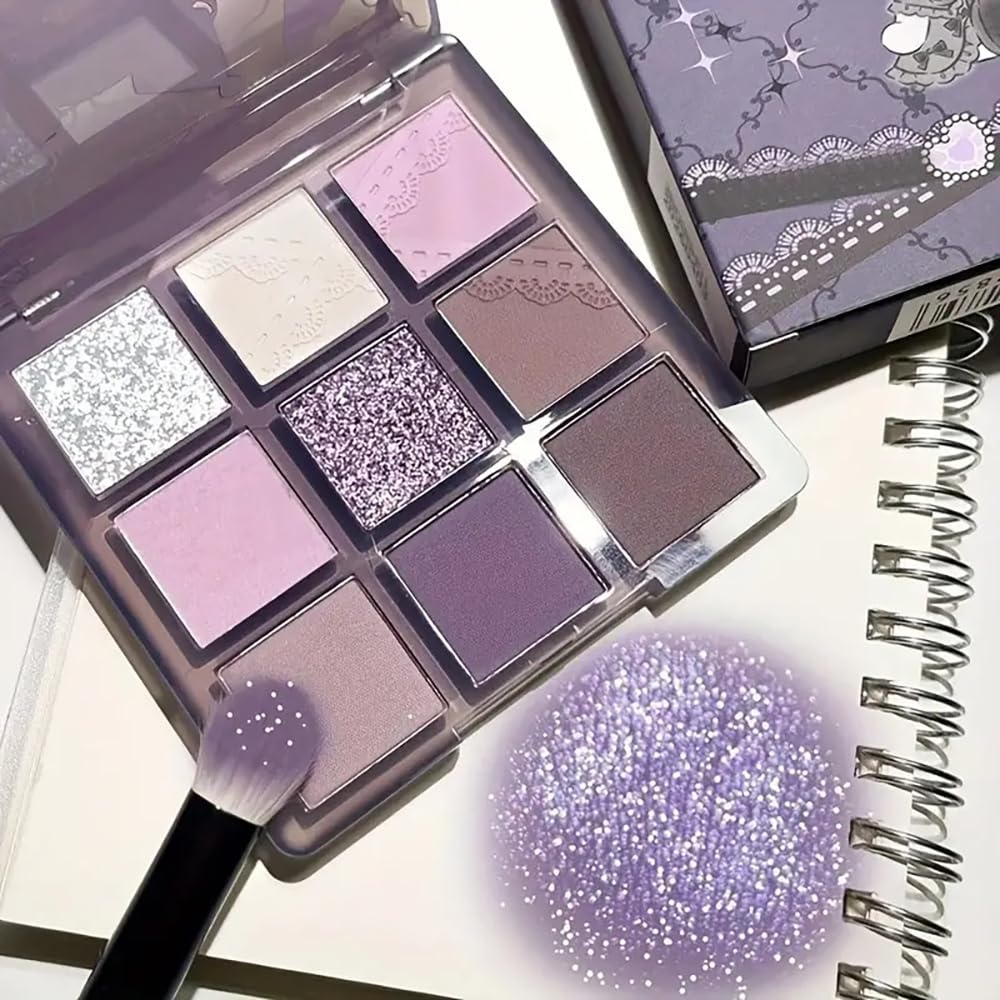 Taupe Eyeshadow Palette Set Matte Glitter Shimmer Natural Finish Z6099