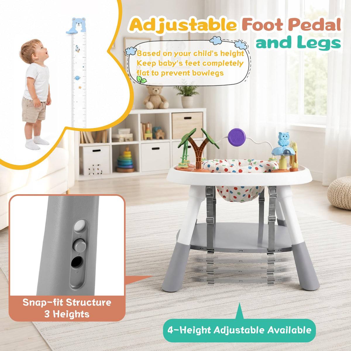 6-in-1 Baby Activity Center W3209