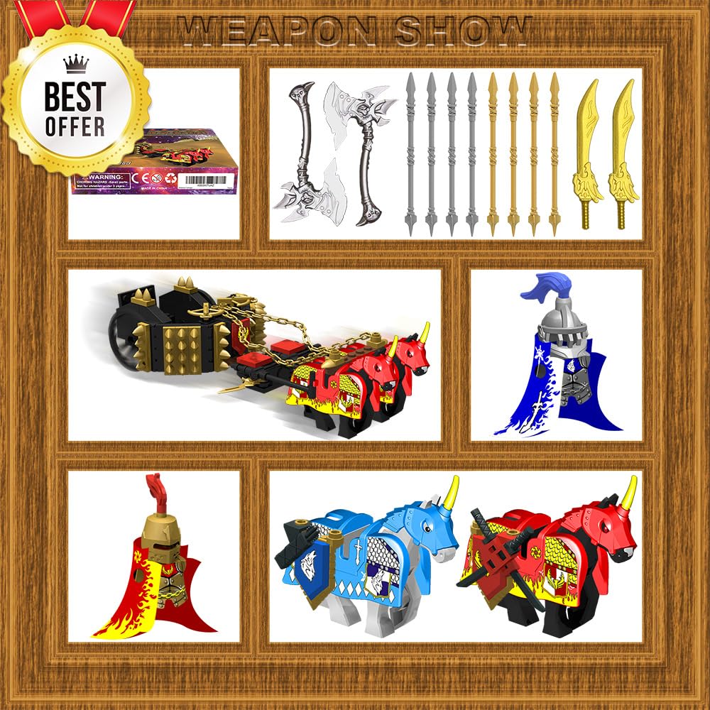 Minifigures Accessories Kit Knight Weapons Set B846