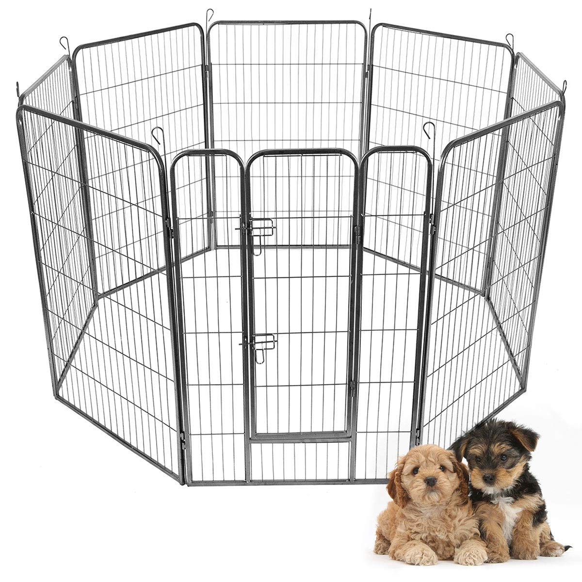 48 inch 8 Panel Metal Dog Playpen C88140