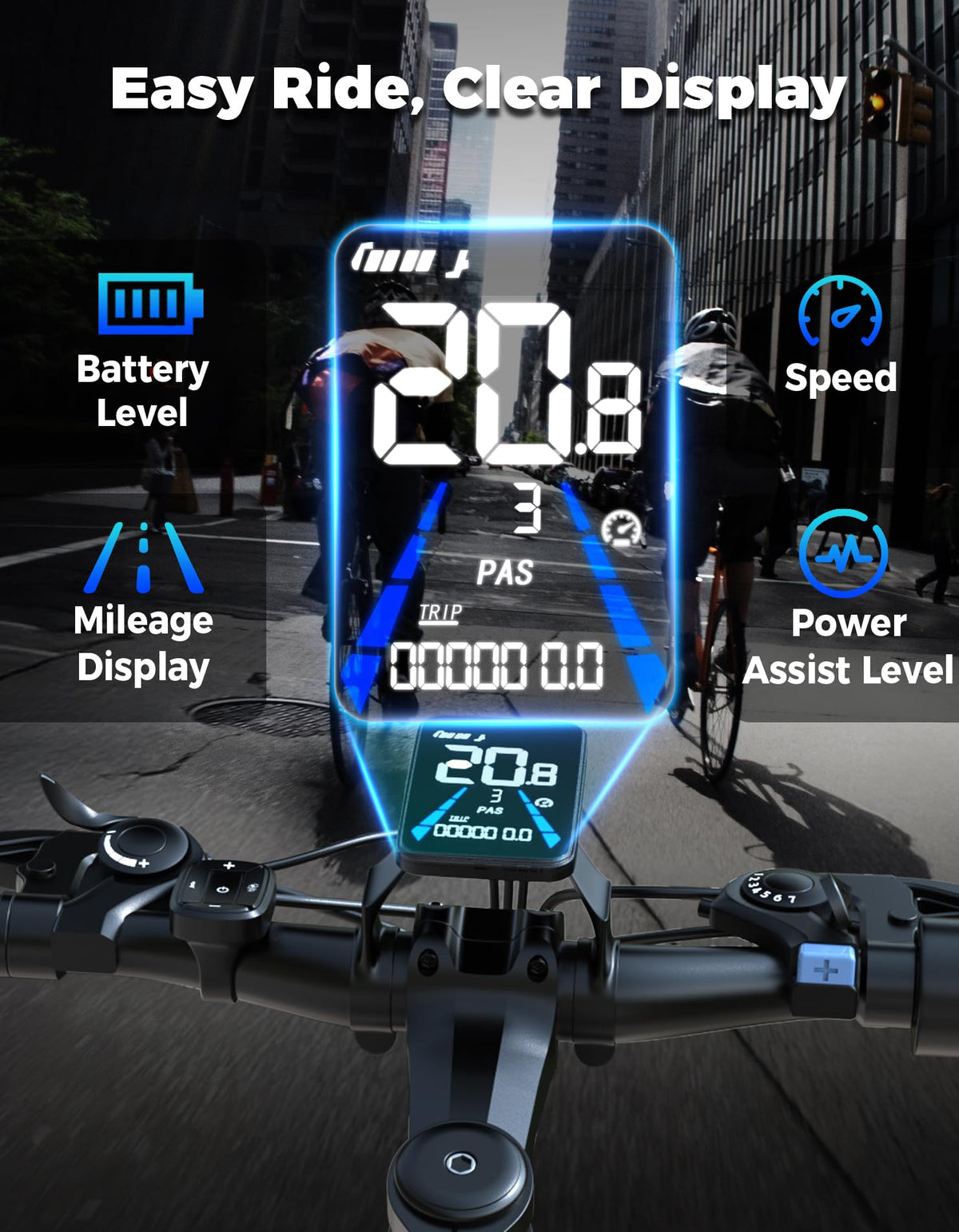 350W 7-Speed Electric Bike H286046