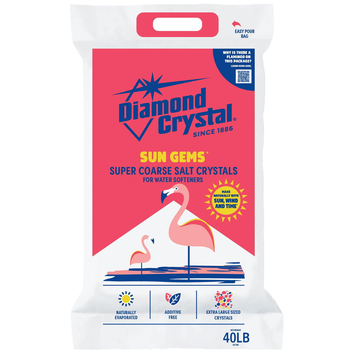 3 Pack Super Coarse Water Softener Salt, 40 Pounds V6940