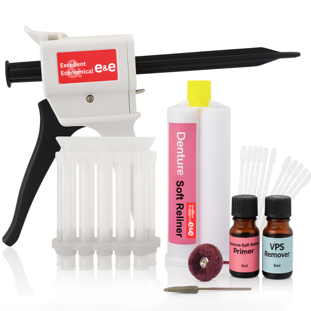 Soft Silicone Denture Reline Kit H58648