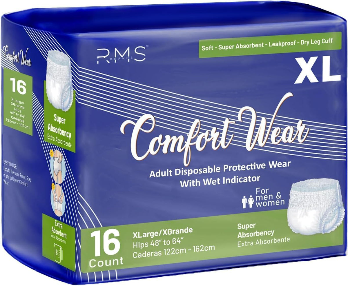 X-Large Disposable Incontinence Pull-Ups 16 Count L30448