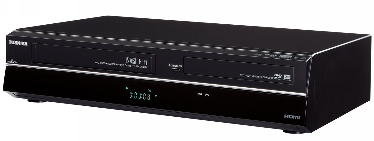 DVD/VHS Recorder with Built in Tuner, Black U1407