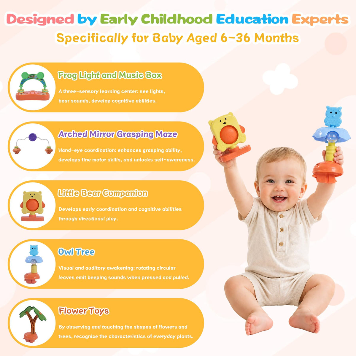 6-in-1 Baby Activity Center W3209