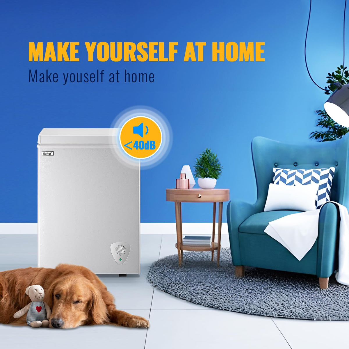 White 3.5 Cu.Ft Chest Freezer J32423
